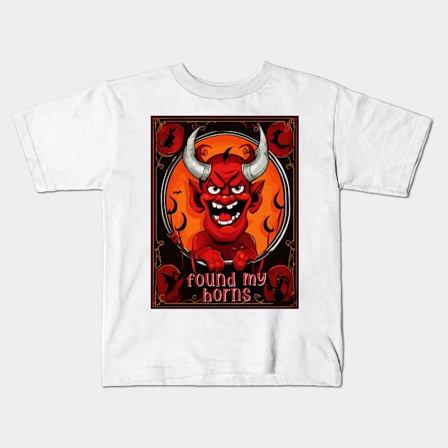 Halloween Kids T-Shirt by GHF